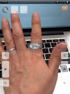 バーチャル試着　Digital Jewelry　app  アプリ